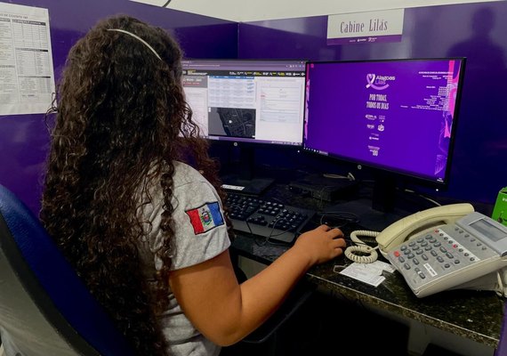 Cabine Lilás é inaugurada para acolher mulheres vítimas de violência em Alagoas