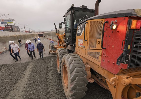 Obra do Viaduto da PRF entra na fase final