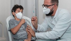 Maceió inicia vacinação contra a Covid-19 em crianças de 6 meses a 2 anos sem comorbidades
