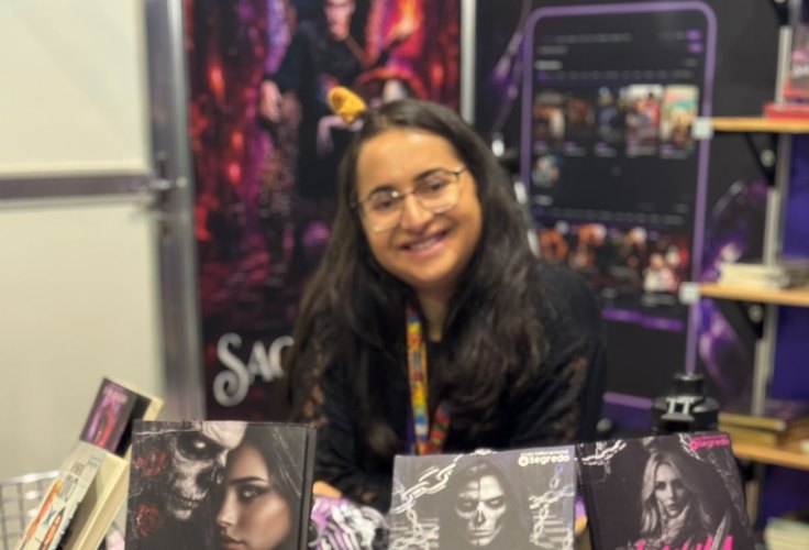 Presença de Jéssica Macedo marca a Bienal Internacional do Livro de São Paulo