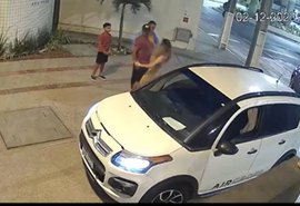 Vídeo completo mostra policial sendo agredido por nutricionista em prédio em Jacarecica