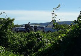 Aeronave com doses de vacina bate em jumento na Bahia