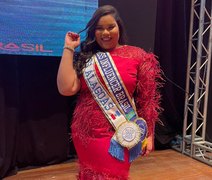 Miss Plus Size Alagoas é destaque em concurso nacional e recebe faixa de Miss Influencer Brasil