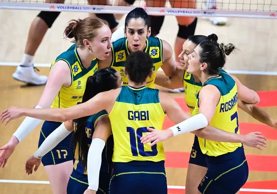 Paris 2024: Brasil conhece adversários do torneio feminino de vôlei