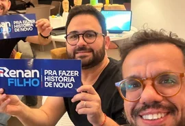 Renan Filho anuncia identidade visual e convoca espalhamento de adesivos