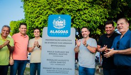 Governador de Alagoas inaugura obra do Pró-Estrada em Piaçabuçu