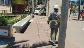Furto de cabos deixa Posto 7 em Maceió com iluminação comprometida