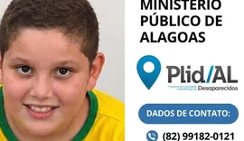 Menino de 10 anos desaparecido em Alagoas é encontrado dentro de ônibus em Sergipe