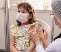 Covid: Maceió inicia vacinação em crianças imunocomprometidas de 3 e 4 anos de idade nesta segunda (25)