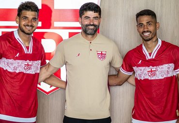 Hereda e João Neto são apresentados oficialmente pelo CRB