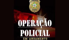 Polícias Civis deflagram operação nacional em repressão a crimes contra o patrimônio