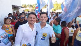 Marcos Beltrão dá largada à campanha com caminhada em Coruripe