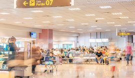 Fluxo de passageiros no aeroporto Zumbi dos Palmares em 2023 foi o maior da história