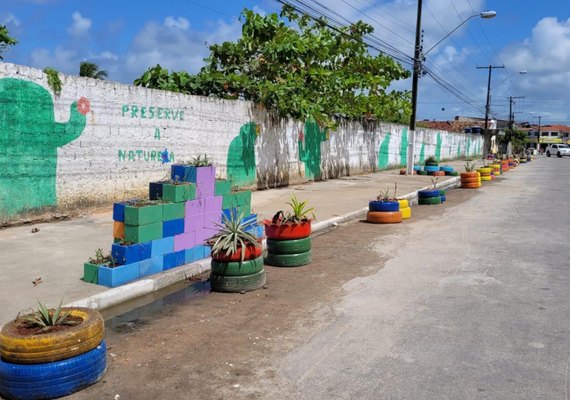 Área na Ponta Grossa recebe revitalização com ajuda de estudantes