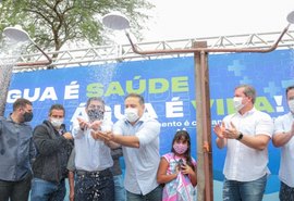 Município de Jaramataia recebe melhorias no abastecimento de água e na educação