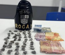 PM prende dois homens e apreende drogas e armas em Santana do Ipanema
