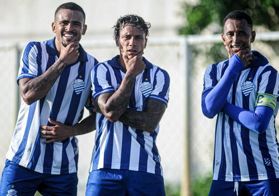 CSA fecha pré-temporada com vitória sobre o Confiança