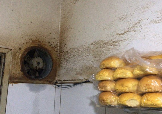 Vigilância Sanitária interdita lanchonete no Tabuleiro do Martins