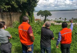 Afundamento dos bairros: órgãos discutem sinalização da Lagoa Mundaú