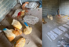 BOPE encontra mais de 109 kg de explosivos em antiga área de empresa