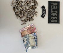 Polícia Militar apreende drogas e prende foragido da Justiça em Arapiraca