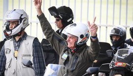 Passeio de moto de Bolsonaro mobiliza 1.000 PMs no Rio de Janeiro