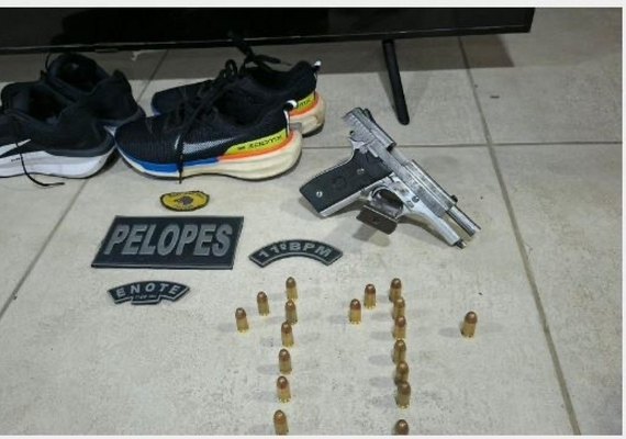 PM apreende arma, drogas e prende suspeitos de furto em Alagoas