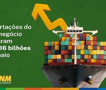 Exportações do agronegócio crescem 8,2% e somam US$ 16 bilhões