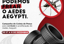 Semarh realiza campanha de recolhimento de pneus entre os dias 07 e 10 de dezembro