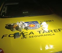 PM apreende revólver e drogas em operações no interior de Alagoas