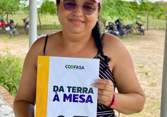 Coofasa fortalece o agricultor em AL com lançamento do programa 'Da terra à mesa'