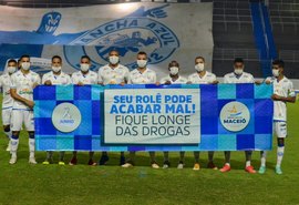 Clubes do futebol reforçam campanha de Prevenção às Drogas em Maceió