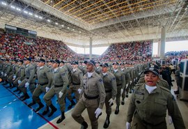 Segurança em Alagoas é reforçada com a formatura de 923 policiais militares