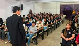 Judiciário orienta 500 estudantes de Alagoas sobre violência doméstica