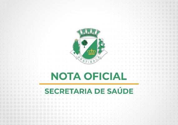 SMS de Arapiraca emite nota retificando numero de mortes pela covid-19