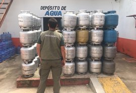 Revendedores de gás GLP são autuados por falta de licença