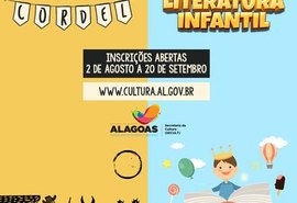 Inscrições para os concursos de Literatura de Cordel e Literatura Infantil acabam nesta sexta (20)