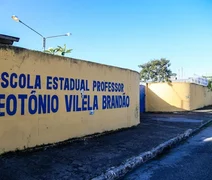 Suposto policial saca arma e agride estudantes durante partida do JEAL em escola de Maceió