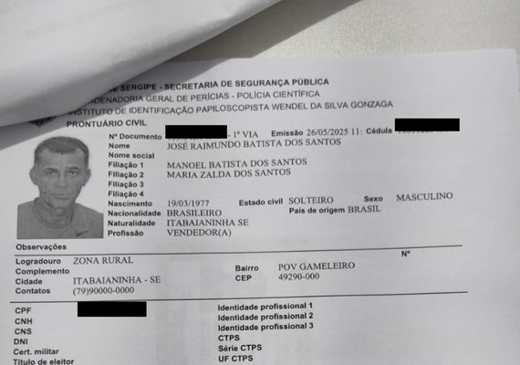 IML convoca familiares de sergipano que morreu após briga de facas em Teotônio Vilela