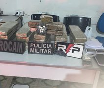 3º Batalhão da PM apreende mais de 20kg de drogas durante ação em Arapiraca