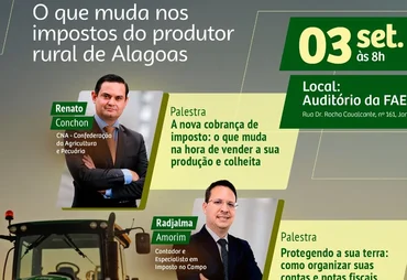 Faeal/Senar promove palestra sobre Reforma Tributária para o produtor rural