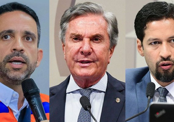 Paulo e Collor mantém liderança; Rodrigo volta a cair, Rui estabiliza