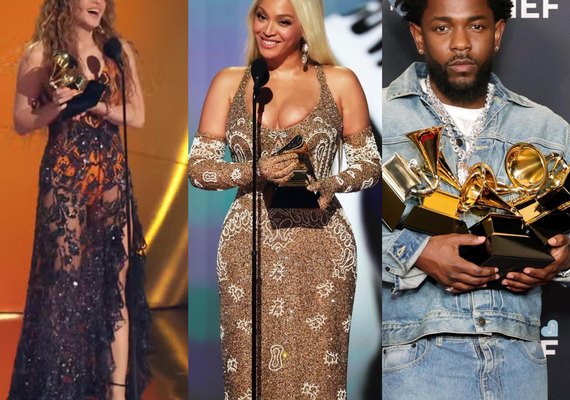 Grammy 2025: Shakira dedica vitória aos imigrantes, Beyoncé conquista prêmio de Melhor Álbum e Kendrick Lamar é o grande vencedor