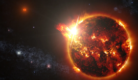 Anãs vermelhas podem engolir planetas durante formação