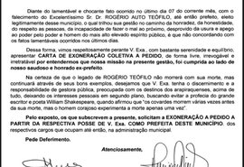Secretariado pede exoneração coletiva em Arapiraca