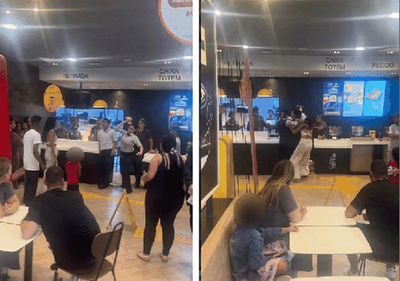 Discussão entre clientes e funcionários do McDonald’s termina em agressões em SP