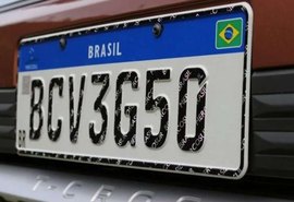 Adeus à taxa: troca da placa Mercosul agora é gratuita em Alagoas
