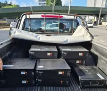 Polícia recupera equipamentos furtados em provedora de internet