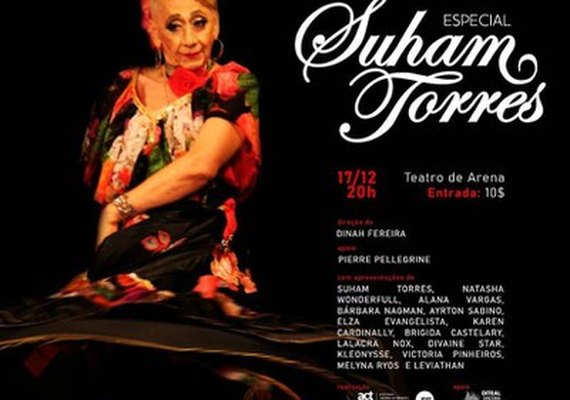 Grupo Transhow realiza espetáculo Especial Suham Torres, no Teatro de Arena