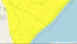 Inmet mantém alerta de chuvas intensas para todos os municípios de Alagoas